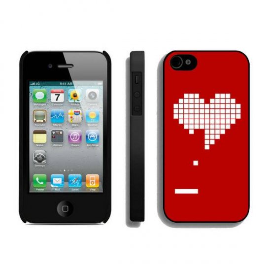 Valentine Heart iPhone 4 4S Cases BRB | Women - Click Image to Close